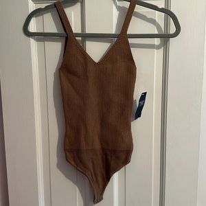 Abercrombie Light Brown Bodysuit